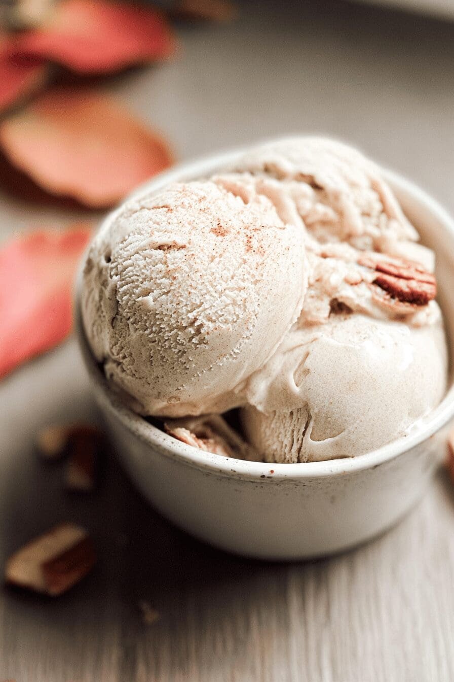 Apple Butter Toffee Crunch Ice Cream