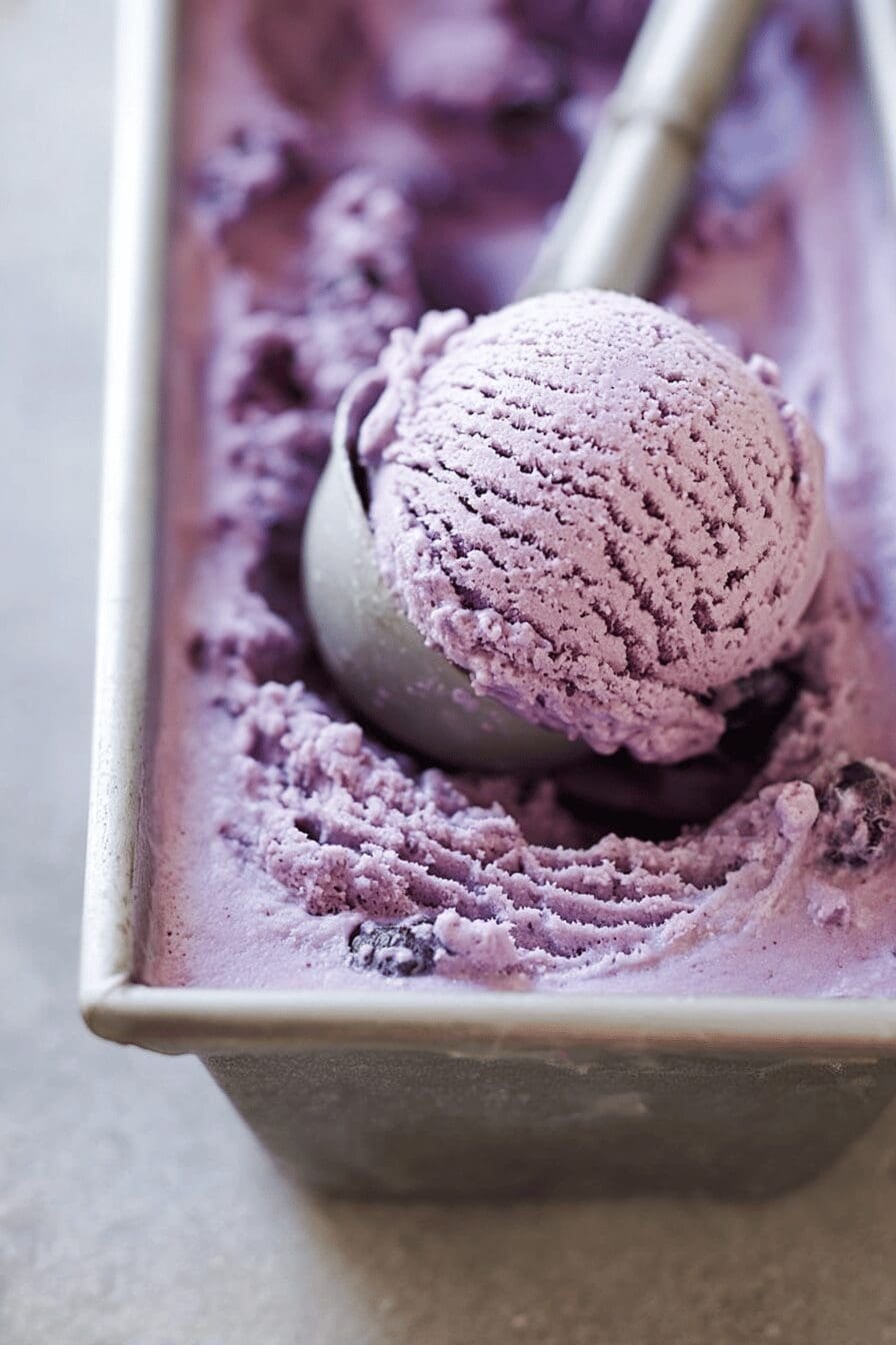 Blueberry Ice Cream