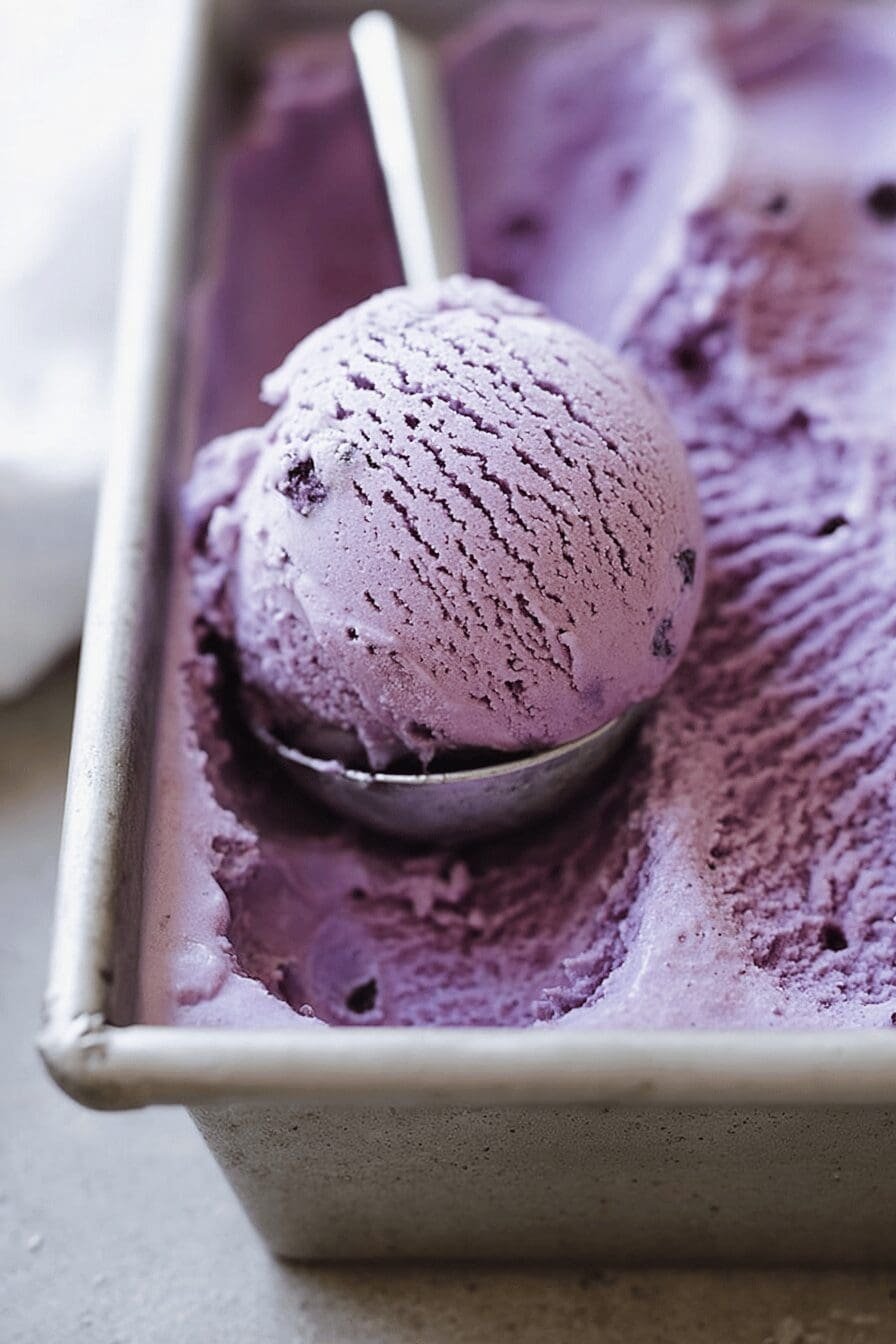 Blueberry Ice Cream