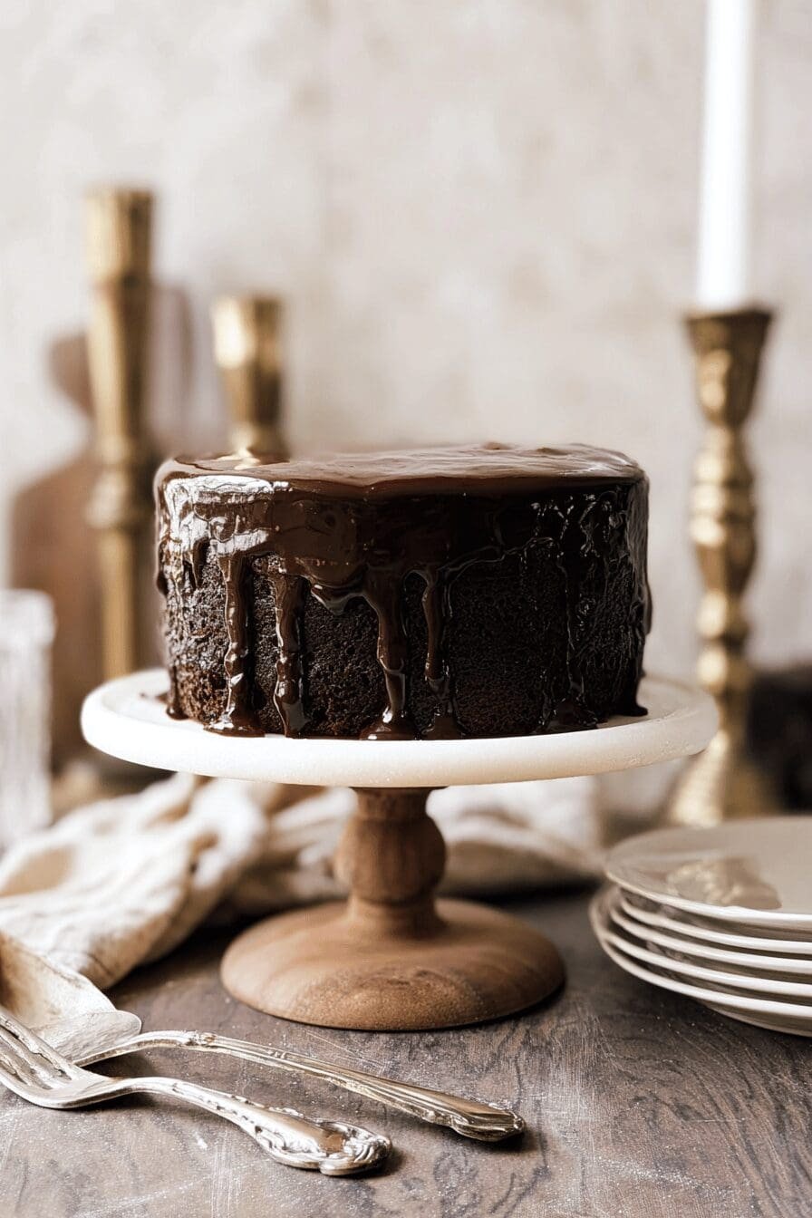 Chocolate Fudge Cake Ganache