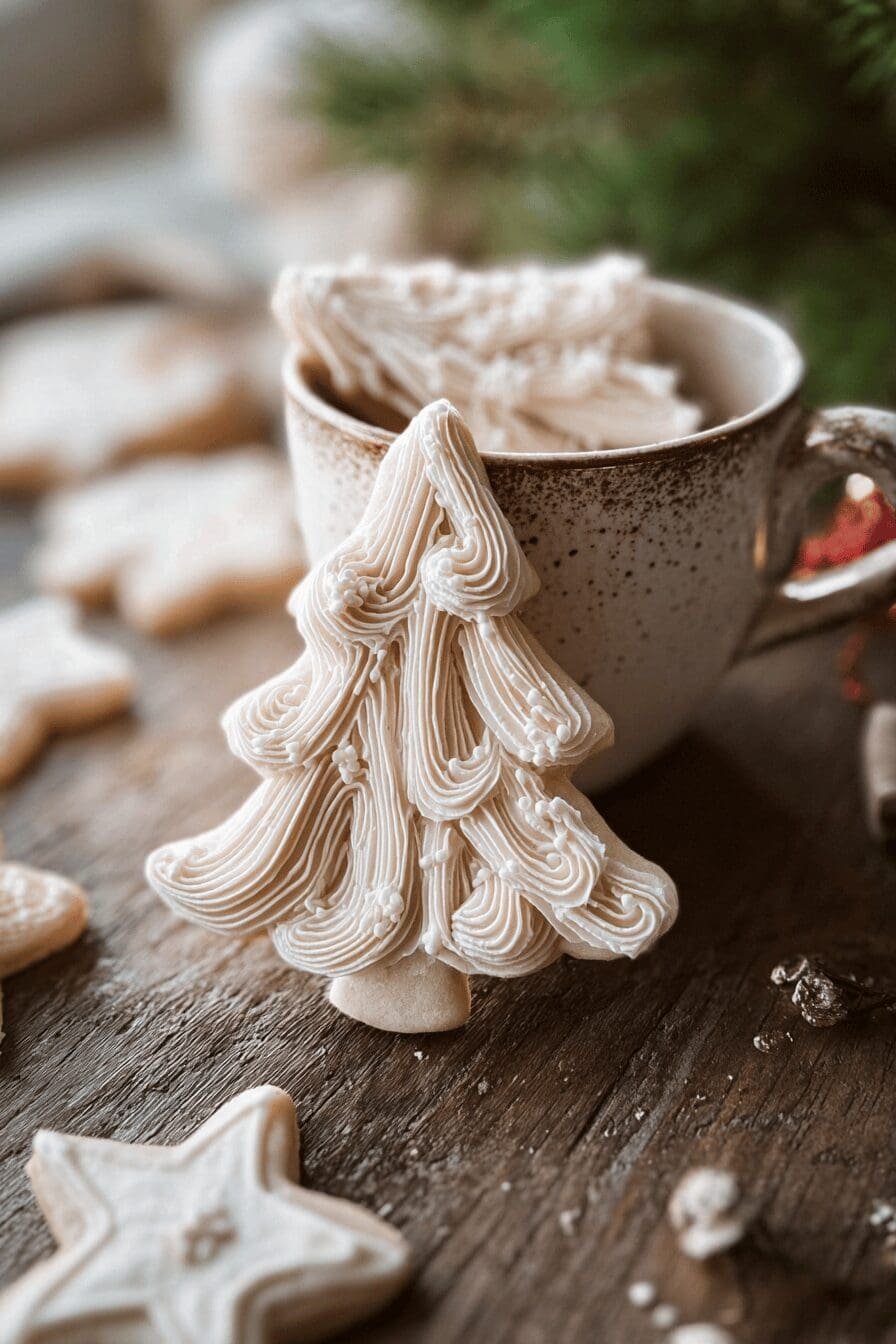 Christmas Tree Sugar Cookies