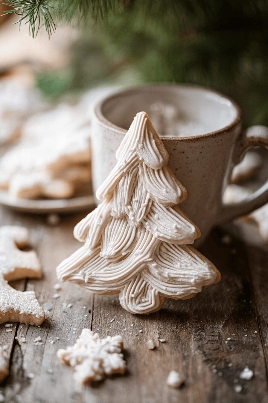 Christmas Tree Sugar Cookies