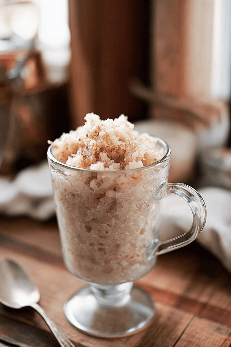 Coffee Cream Granita