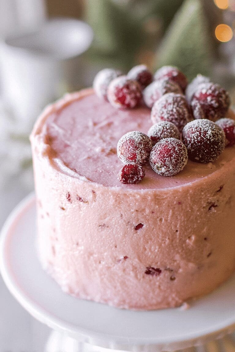 Cranberry Christmas Cake 70.Png