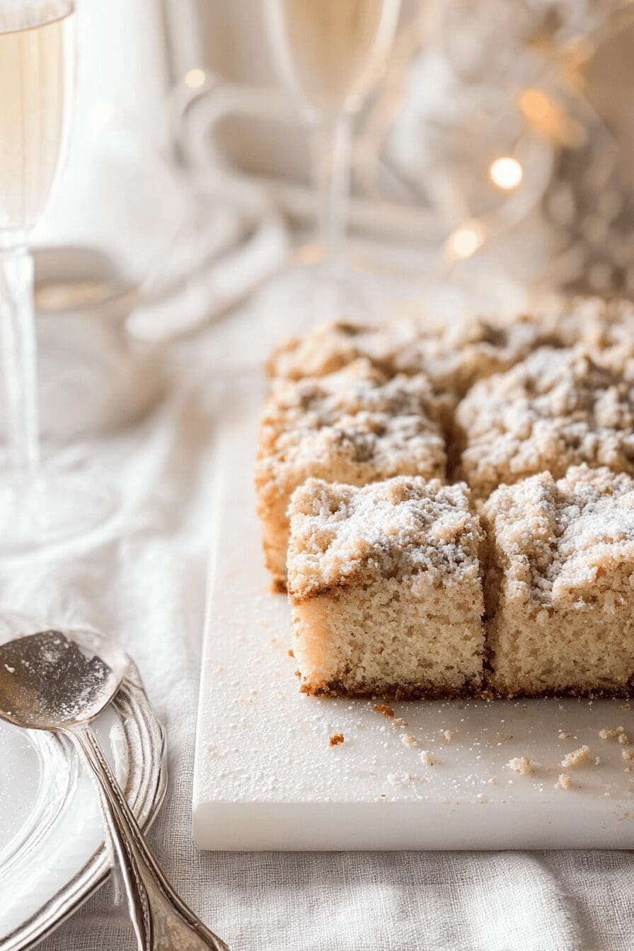 Eggnog Coffee Cake