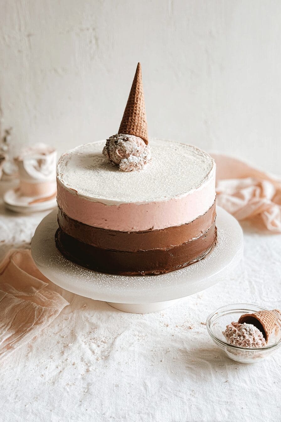 Neapolitan Cake