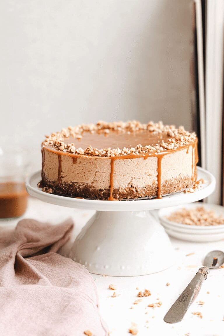 Peanut Butter Maple Caramel Cheesecake 10.Png