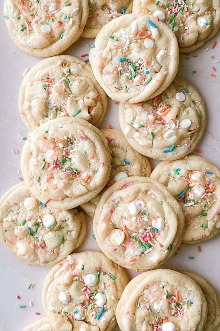 Soft White Chocolate Chip Sprinkle Cookies 17.Png