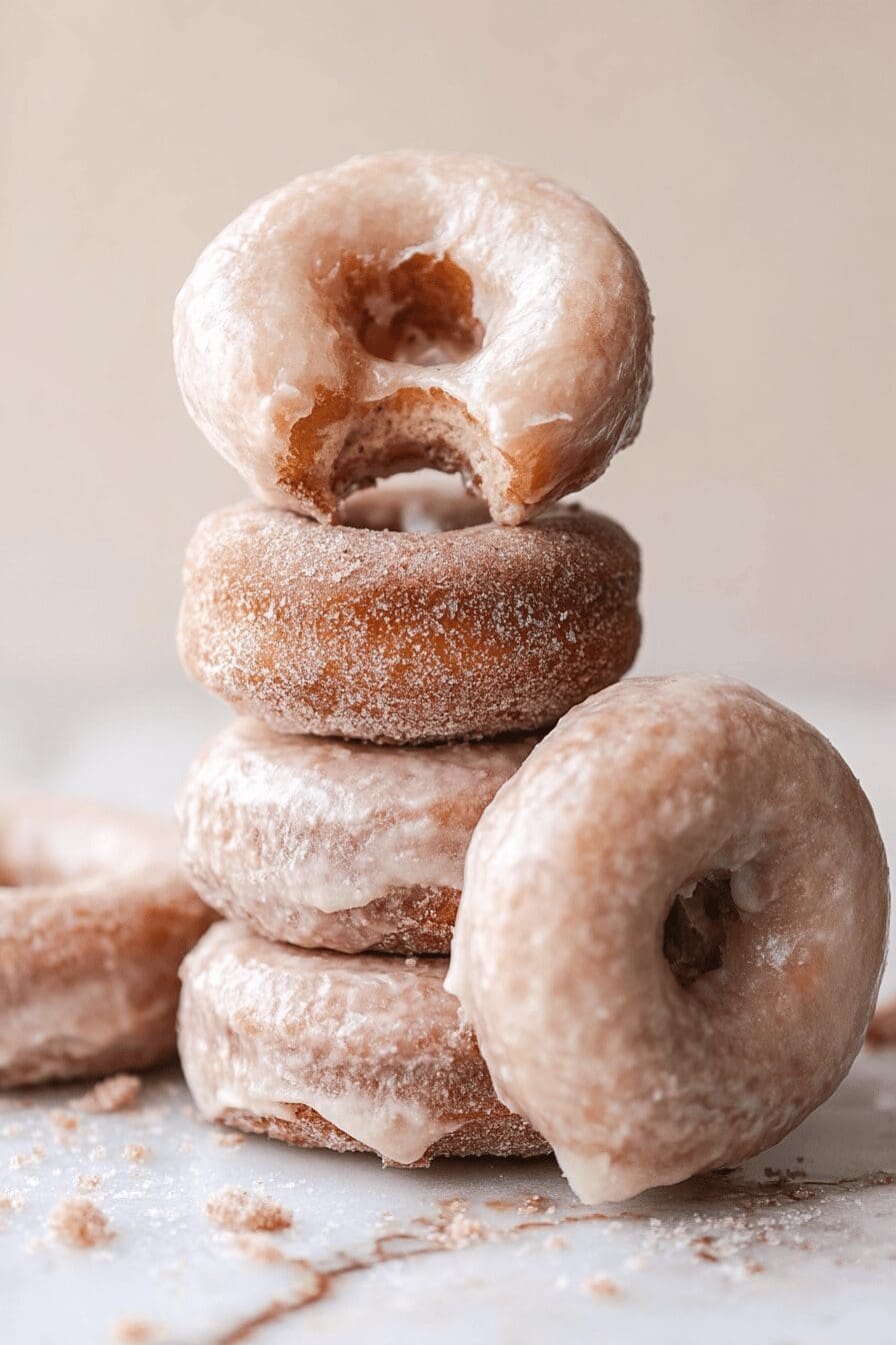 Sour Cream Cake Doughnuts