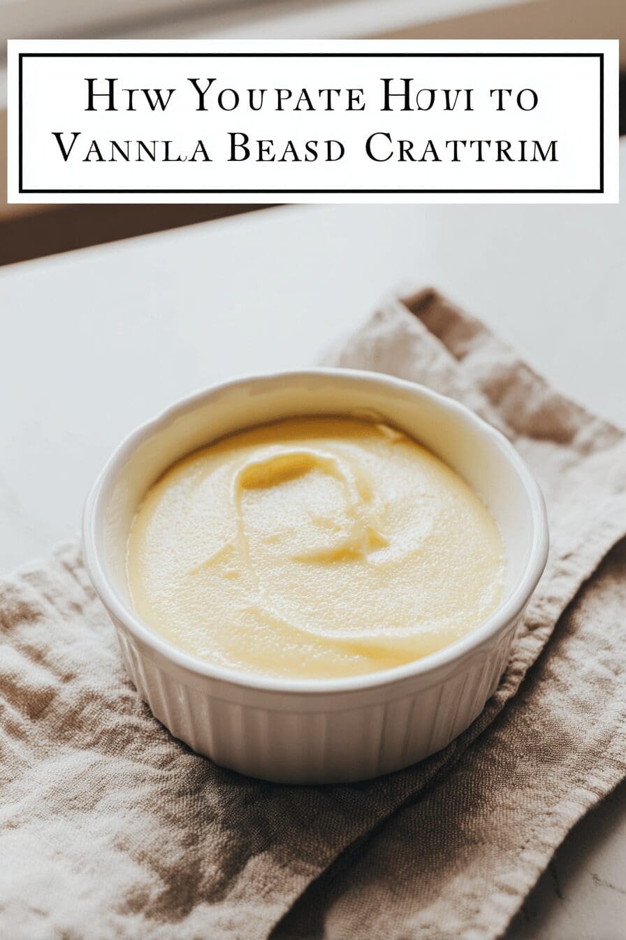 Vanilla Bean Custard Recipe With Smooth Creamy Texture 6 Vanilla Bean Custard