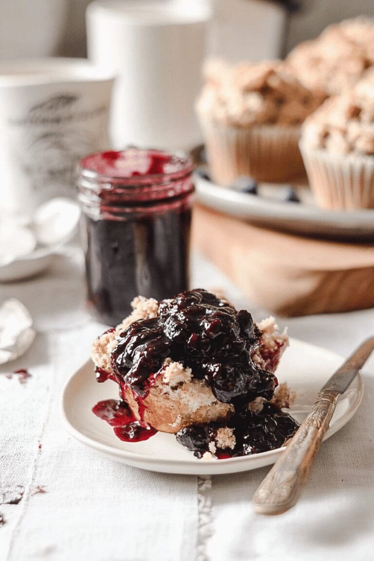 Wild Blueberry Preserves Jam Recipe 5.Png
