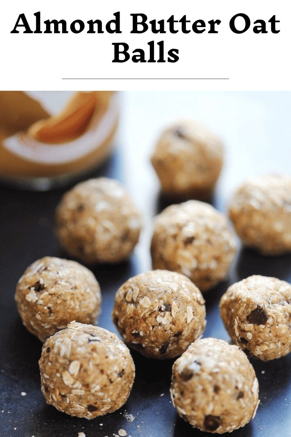 Almond Butter Oat Balls
