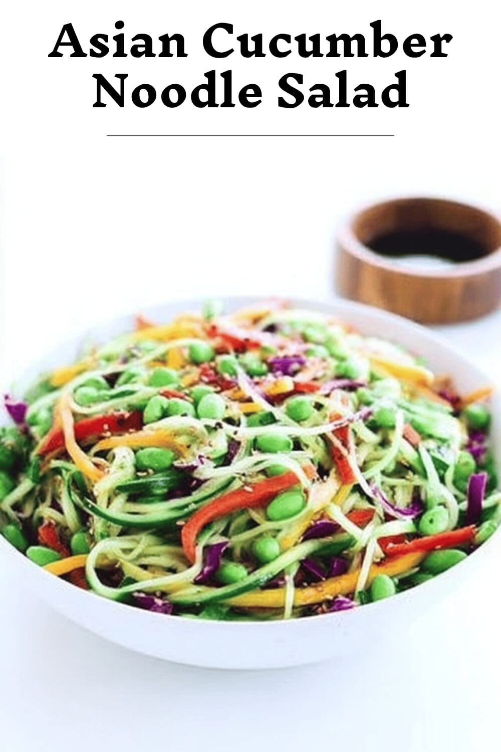Asian Cucumber Noodle Salad