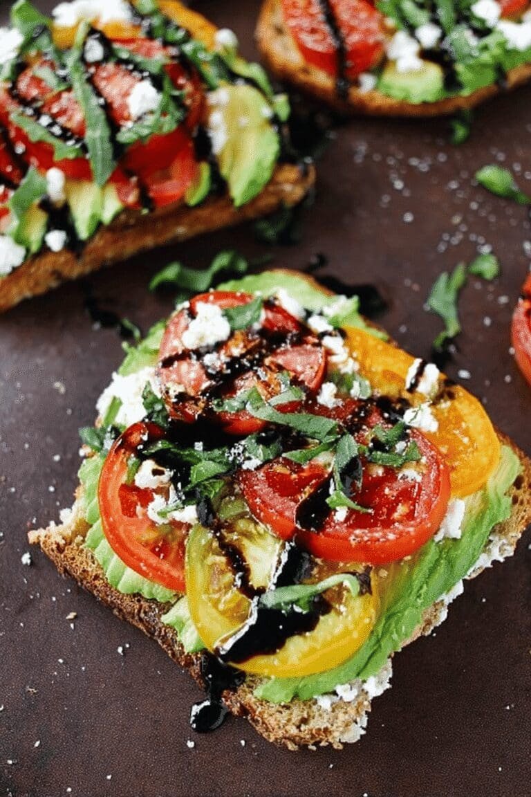 Avocado Tomato Goat Cheese Toast 5.Png