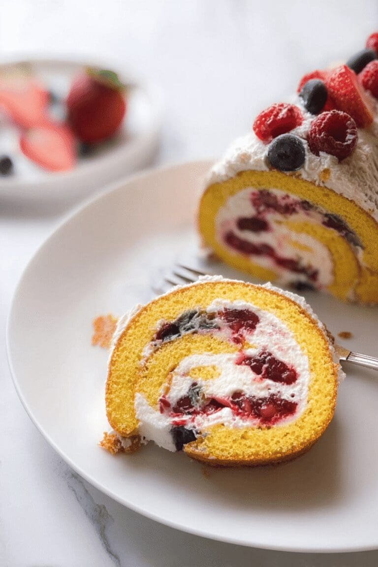 Berrylicious Roll Cake 96.Png
