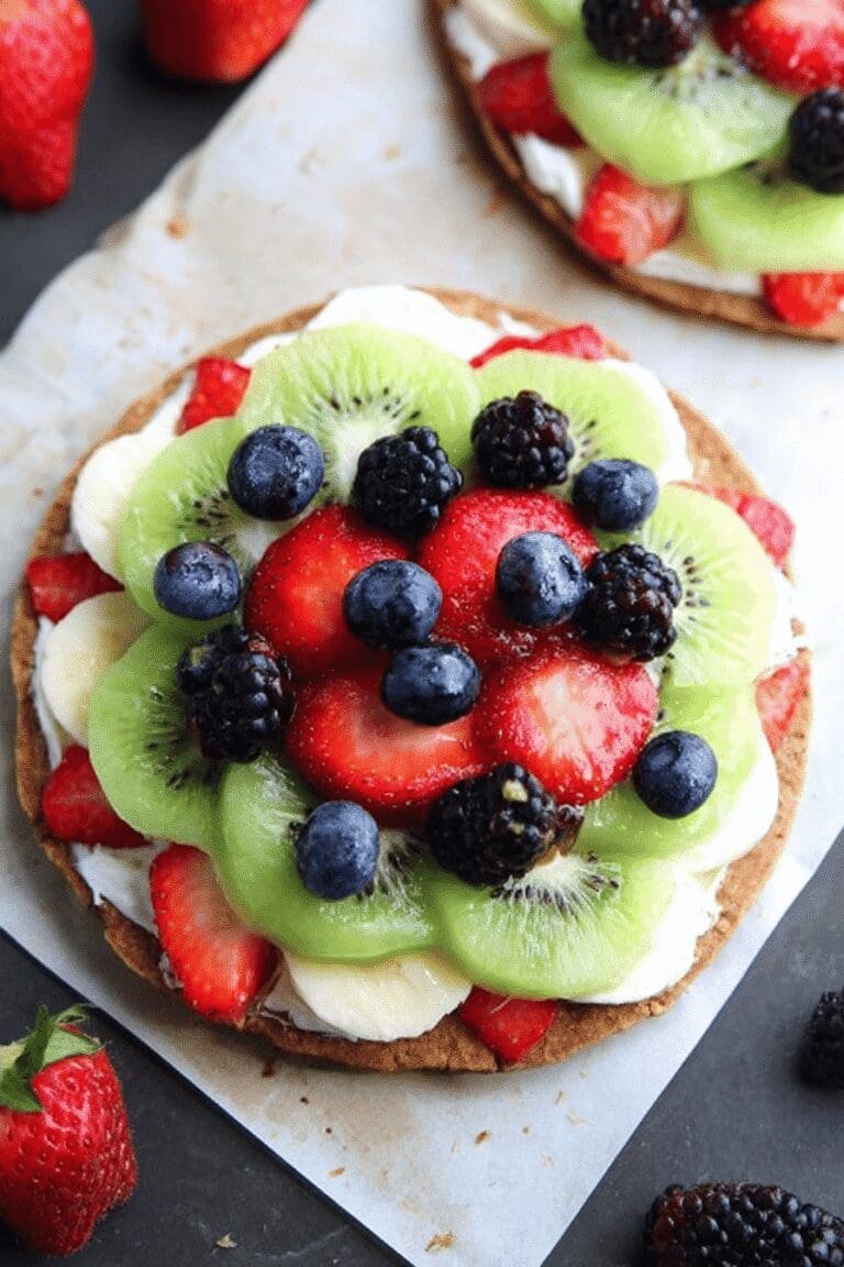 Breakfast Fruit Pizzas 13.Png