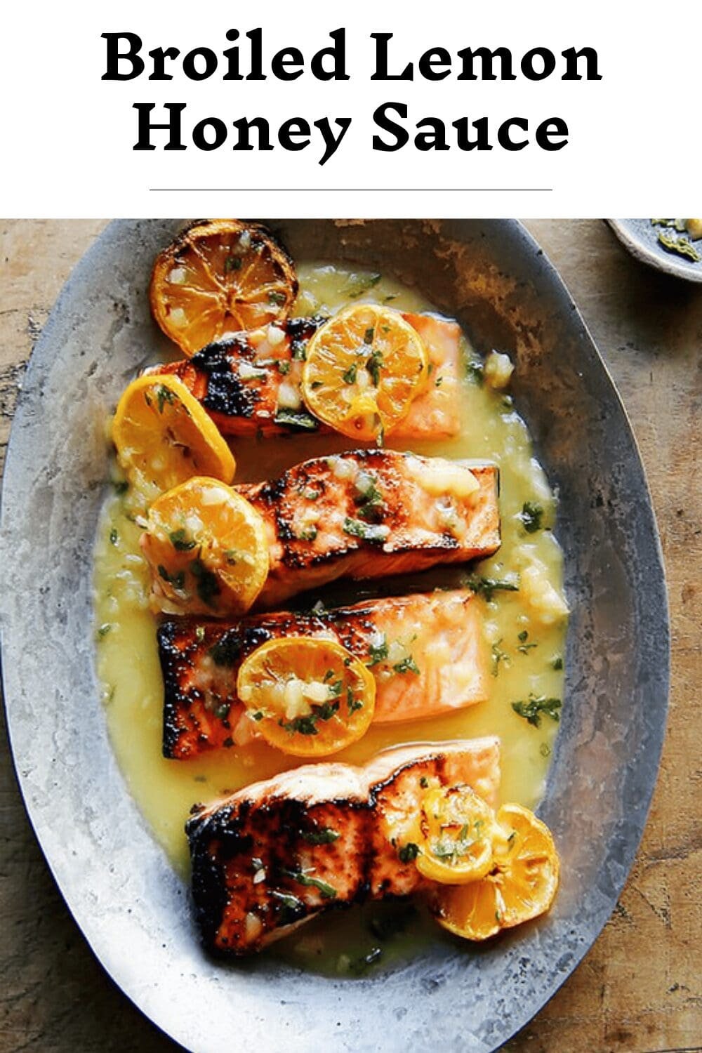Broiled Lemon Honey Sauce