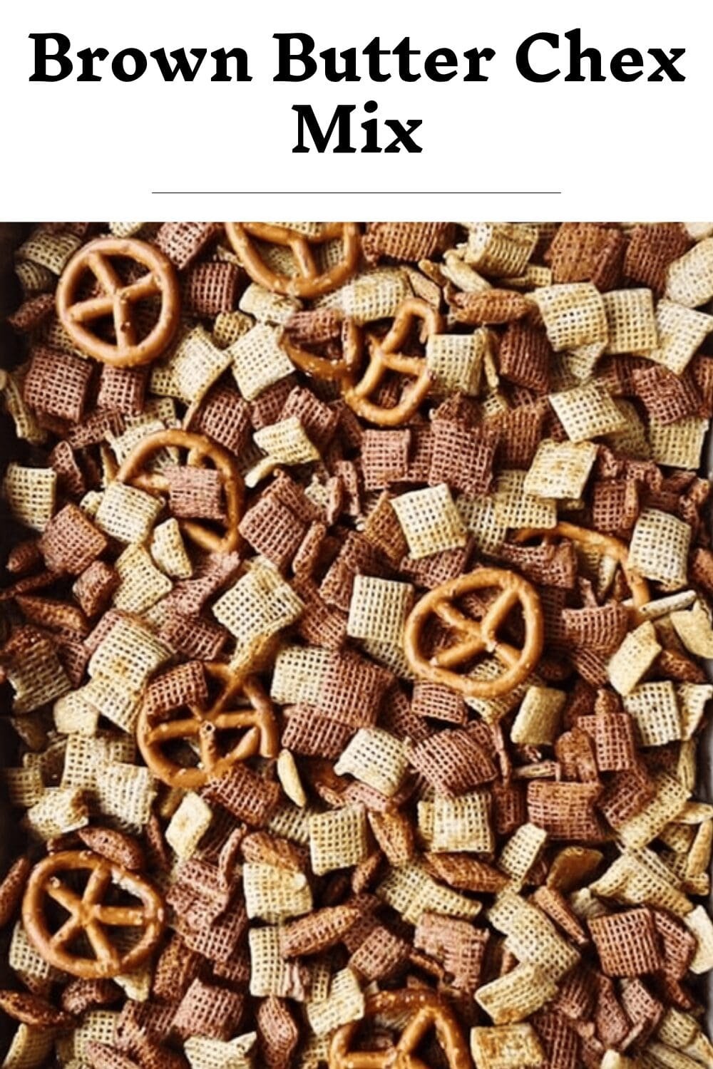 Brown Butter Chex Mix