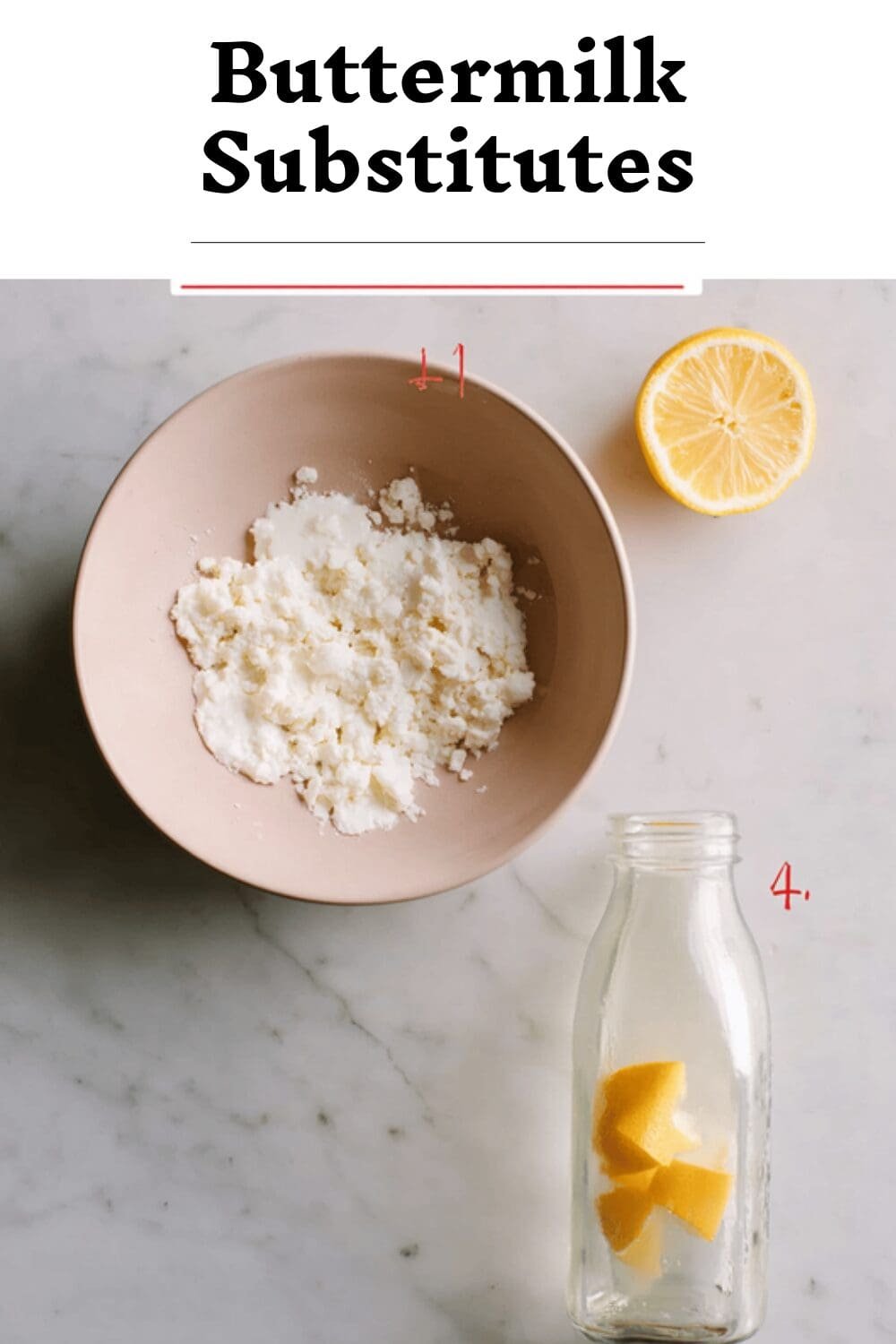 Buttermilk Substitutes