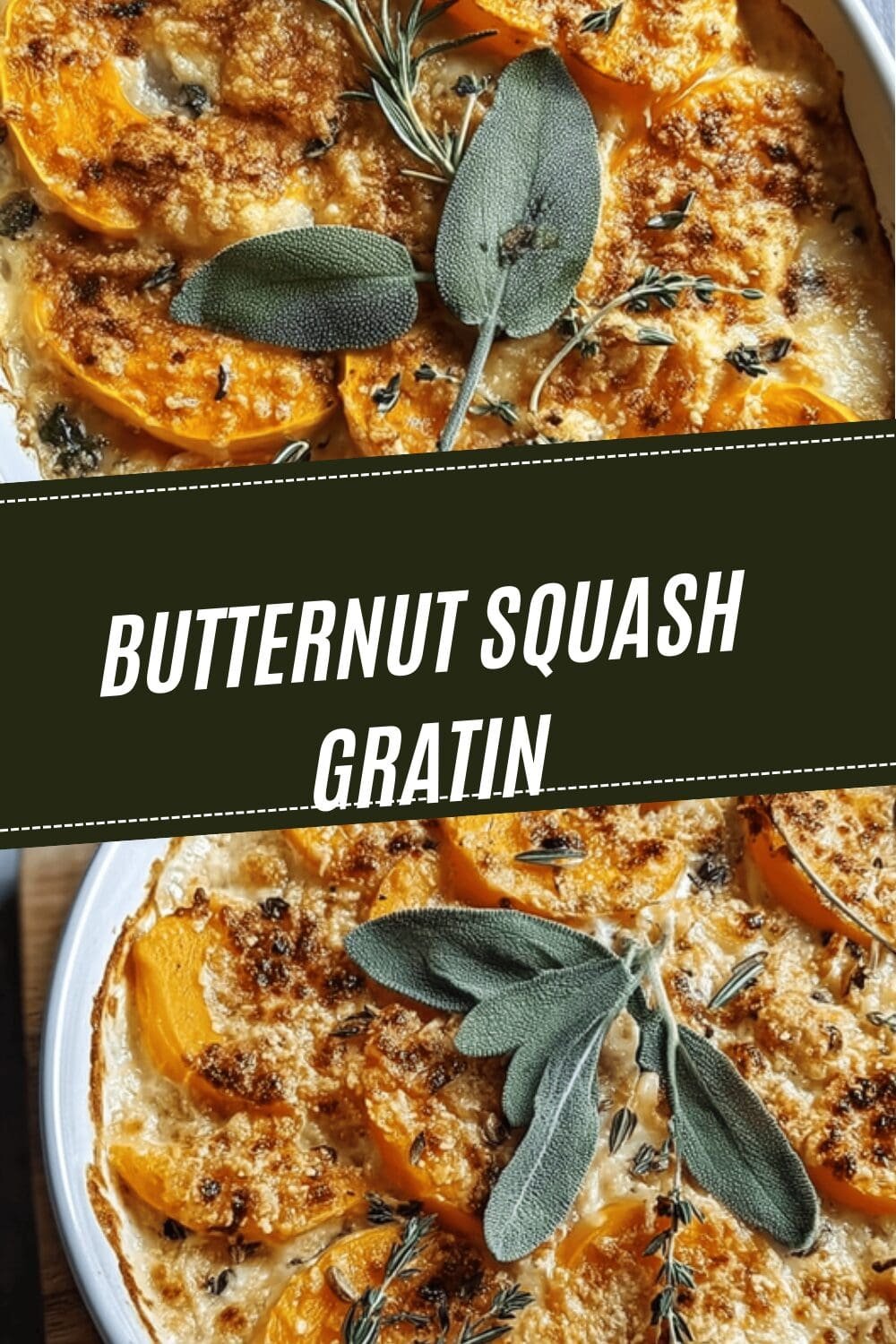 Butternut Squash Gratin