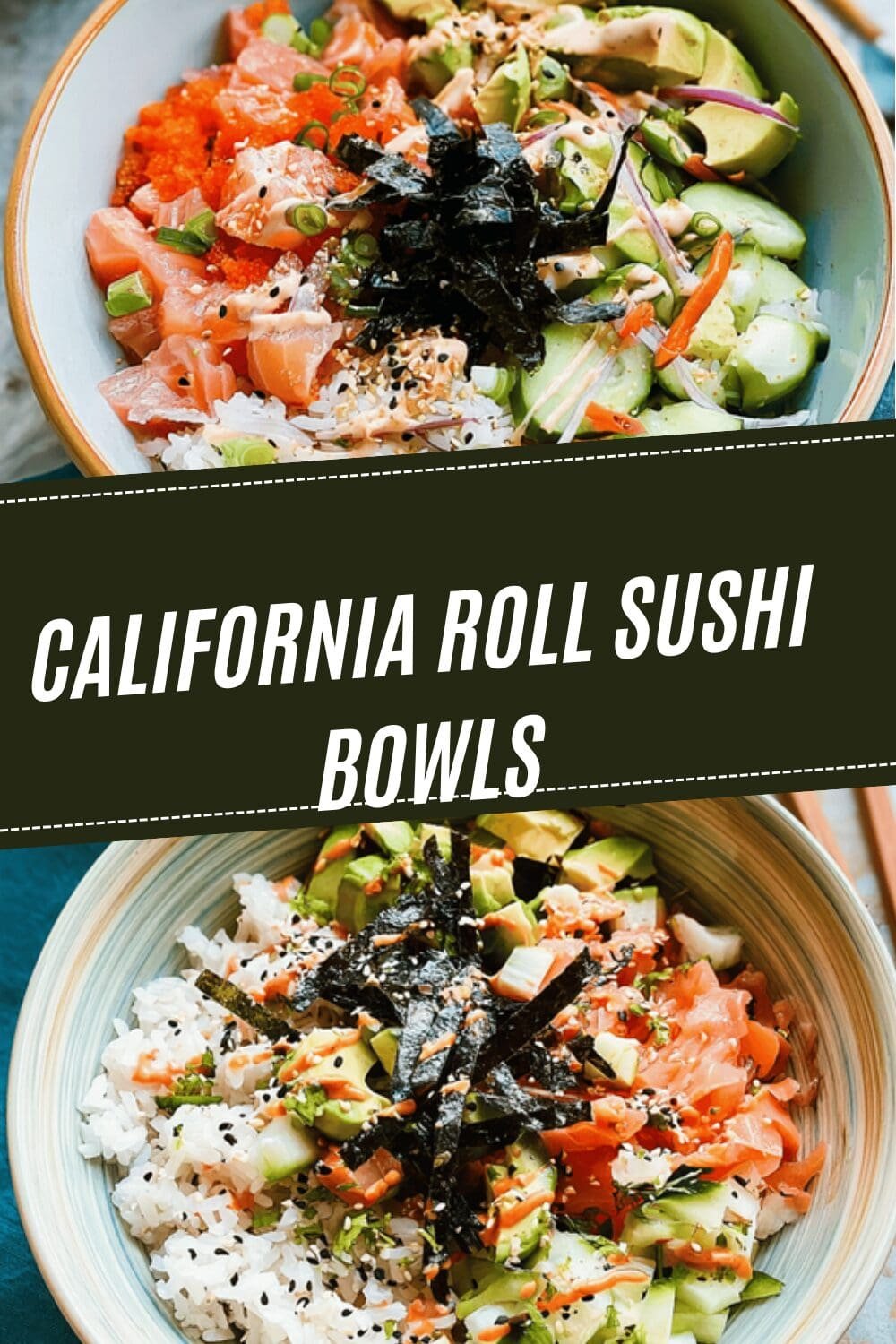 California Roll Sushi Bowls