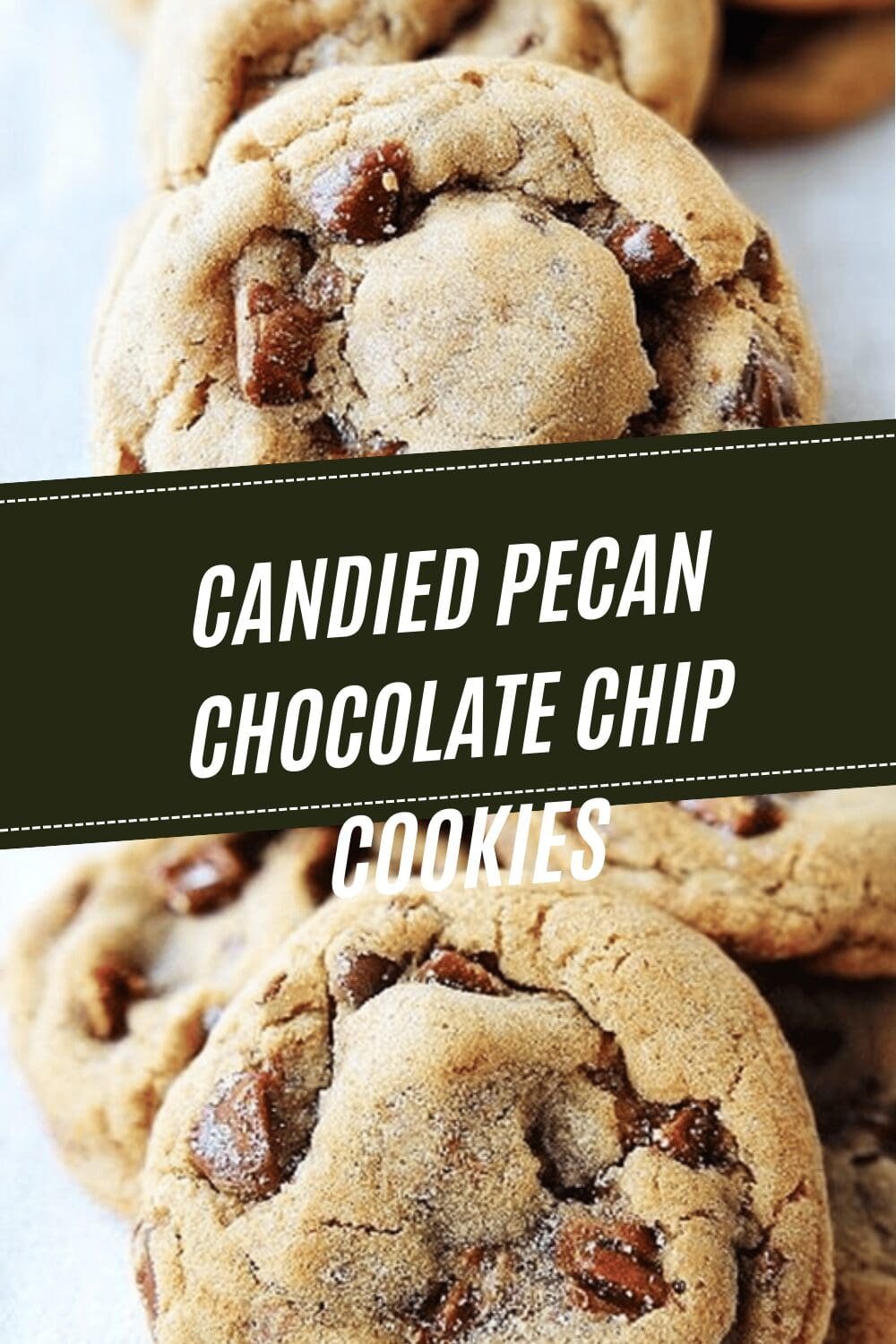 Candied Pecan Chocolate Chip Cookies