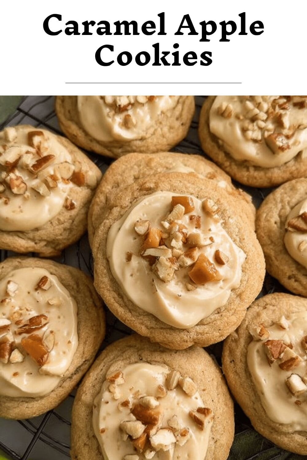 Caramel Apple Cookies