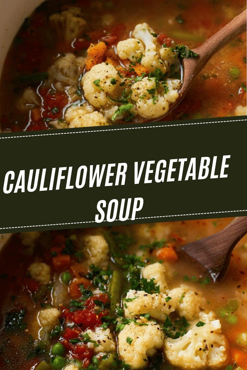 Cauliflower Vegetable Soup