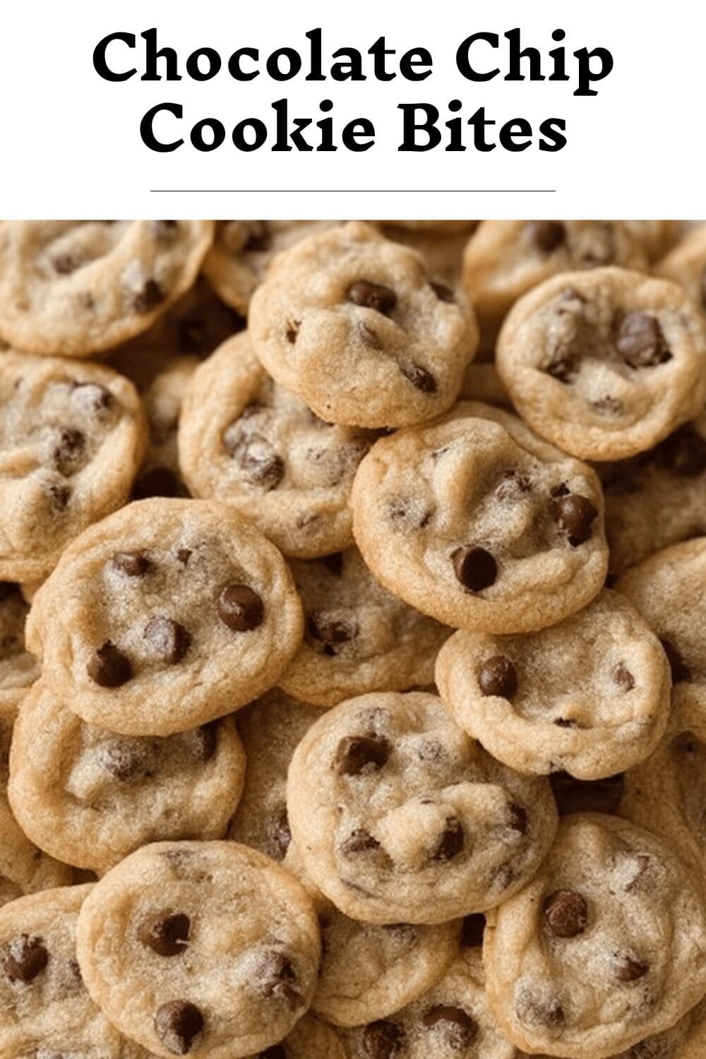 Chocolate Chip Cookie Bites