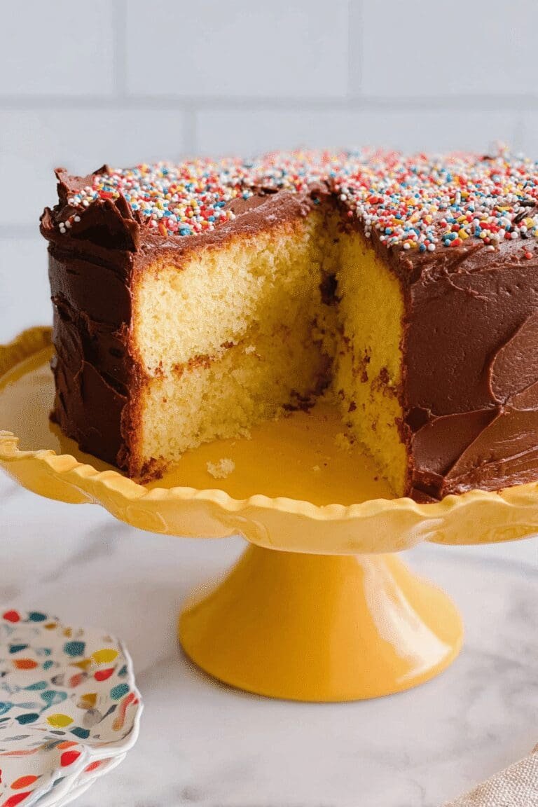 Classic Yellow Cake Recipe 76.Png