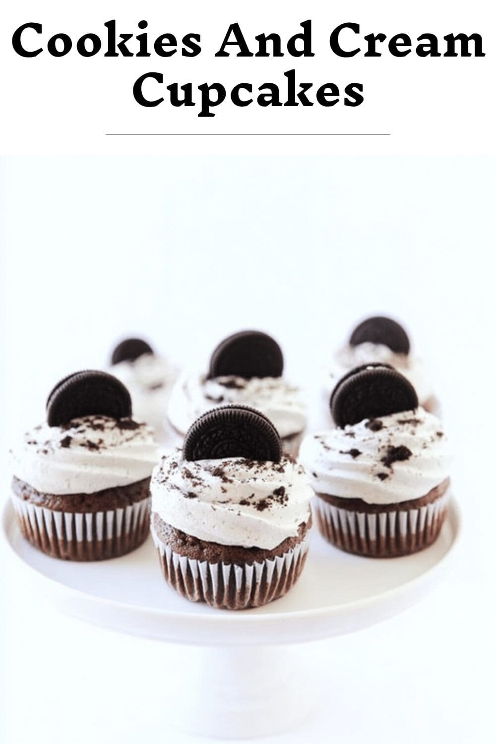 Cookies And Cream Cupcakes