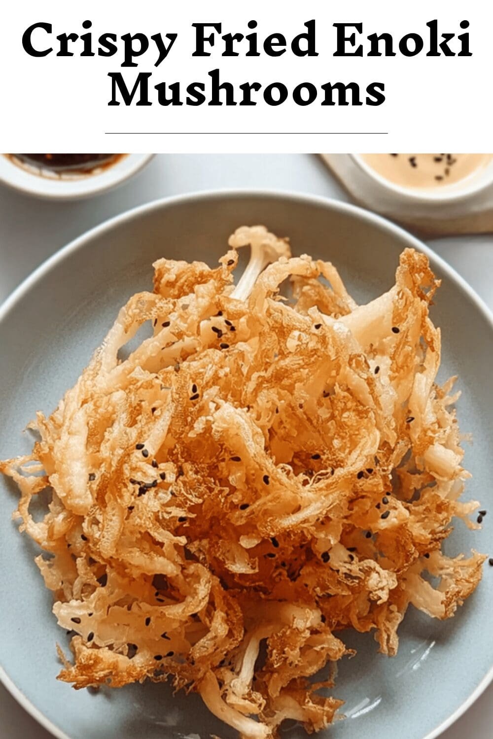 Fried Enoki Mushrooms Recipe With Crispy Texture And Savory Flavor 7 Crispy Fried Enoki Mushrooms