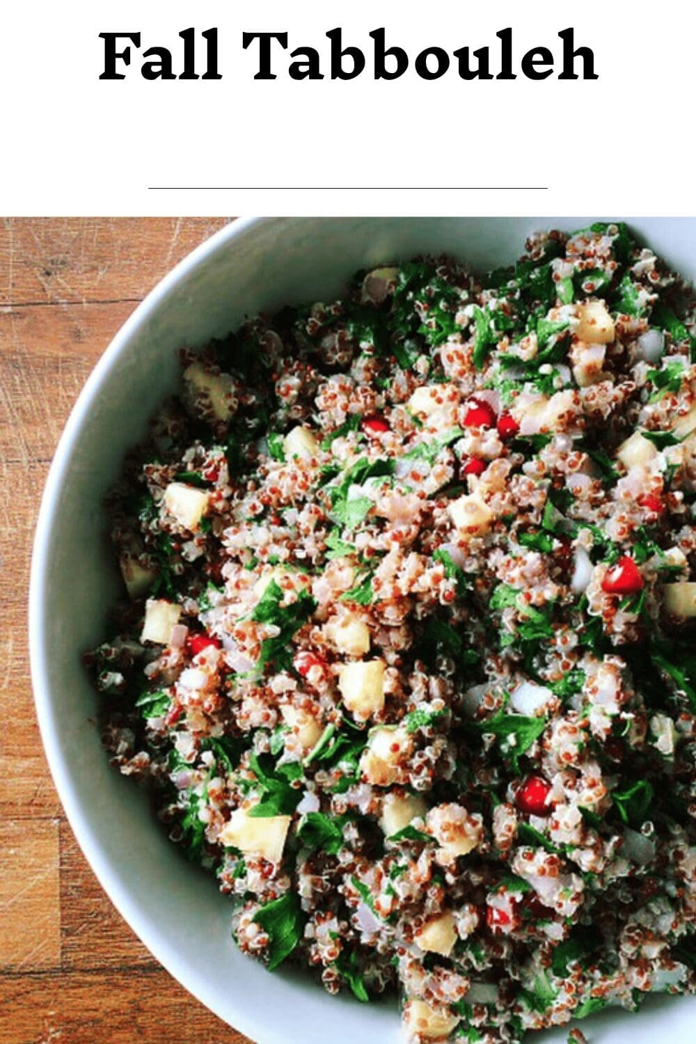 Fall Tabbouleh