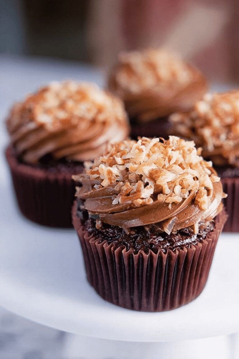 German Chocolate Cupcakes 88.Png