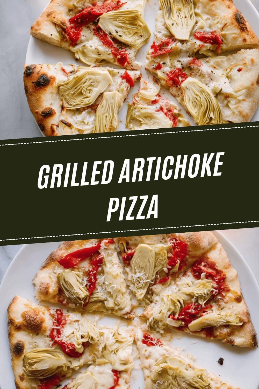 Grilled Artichoke Pizza