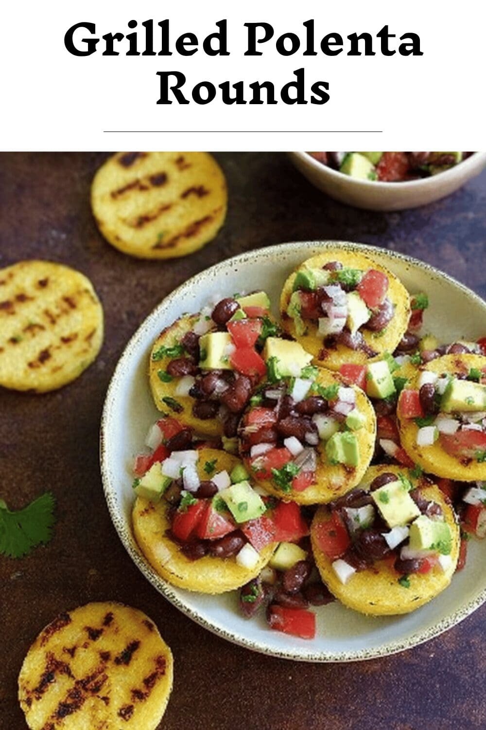 Grilled Polenta Rounds