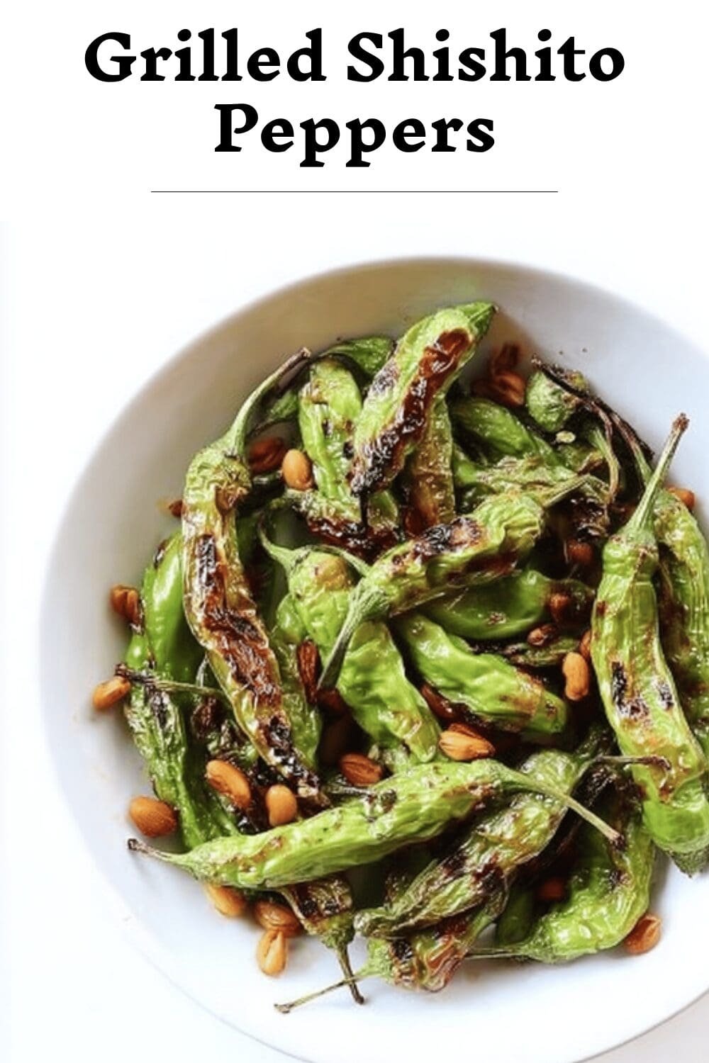 Grilled Shishito Peppers