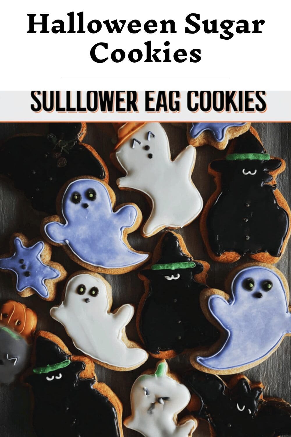 Halloween Sugar Cookies
