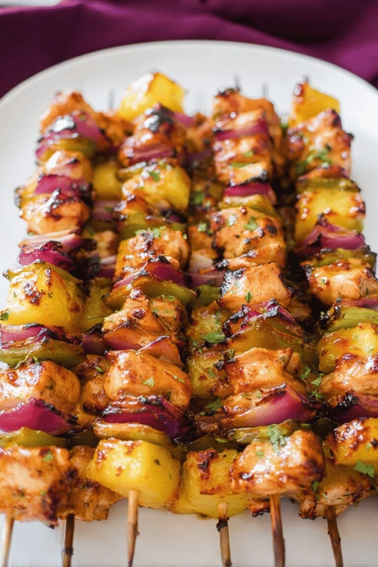 Hawaiian Chicken Kebabs 74.Png