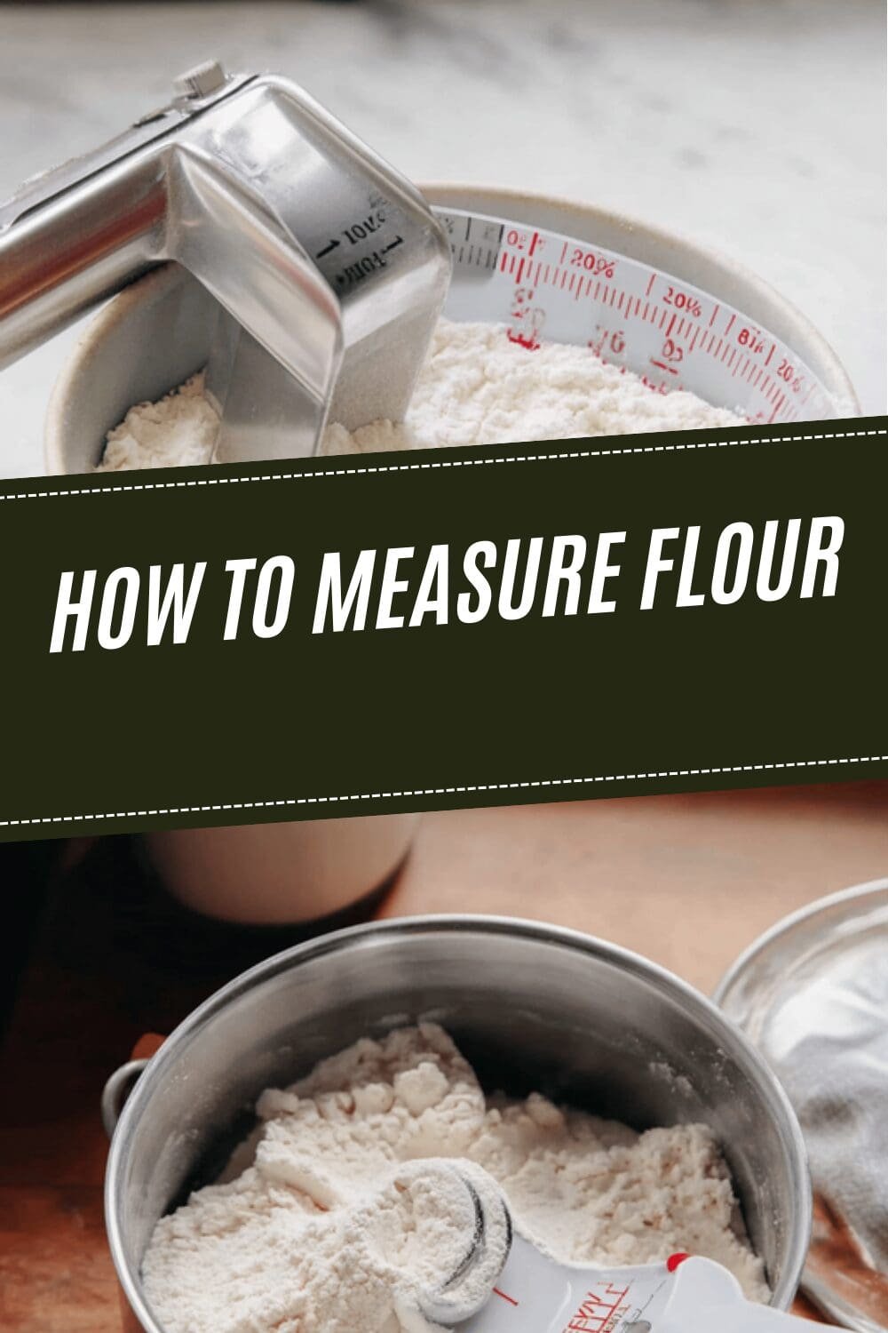 How To Measure Flour