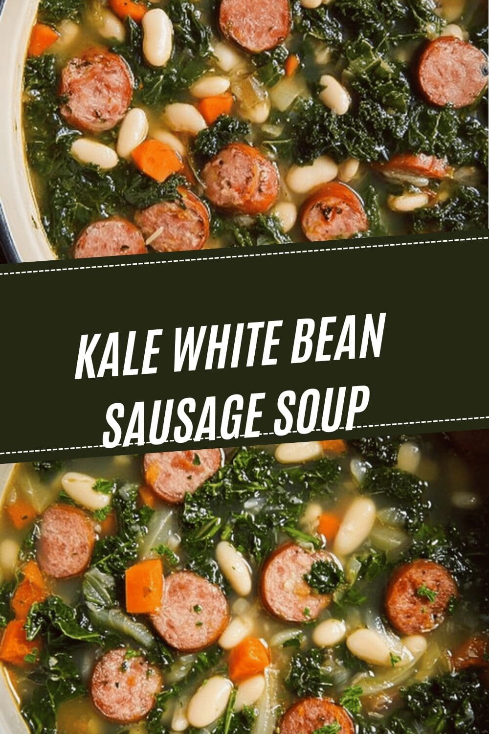 Kale White Bean Sausage Soup
