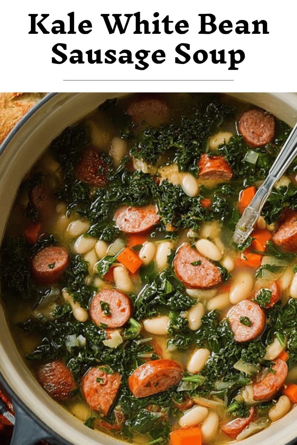 Kale White Bean Sausage Soup