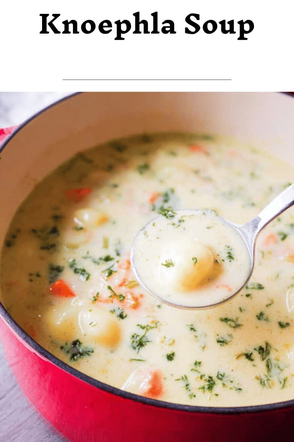 Knoephla Soup