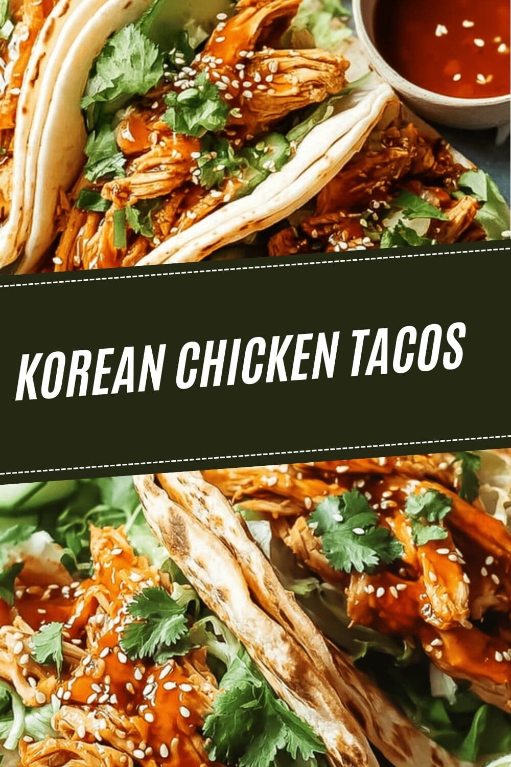 Korean Chicken Tacos