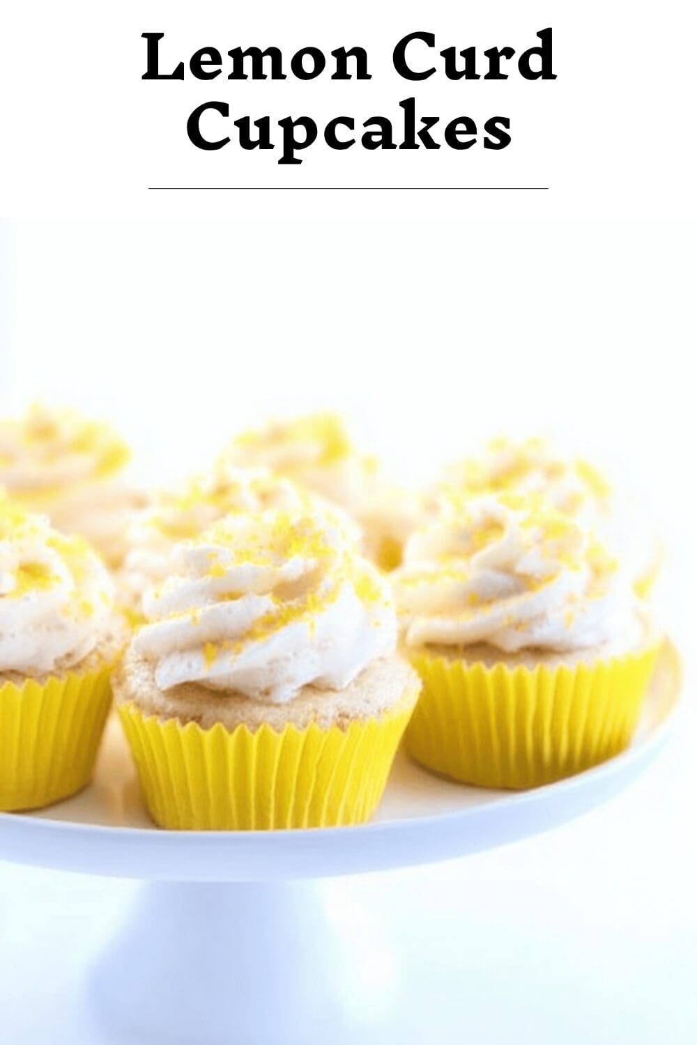 Lemon Curd Cupcakes