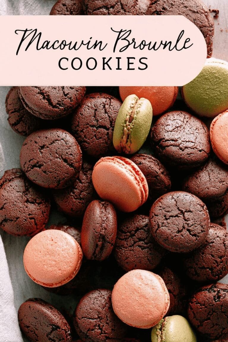Macaron Brownie Cookies 78.Png