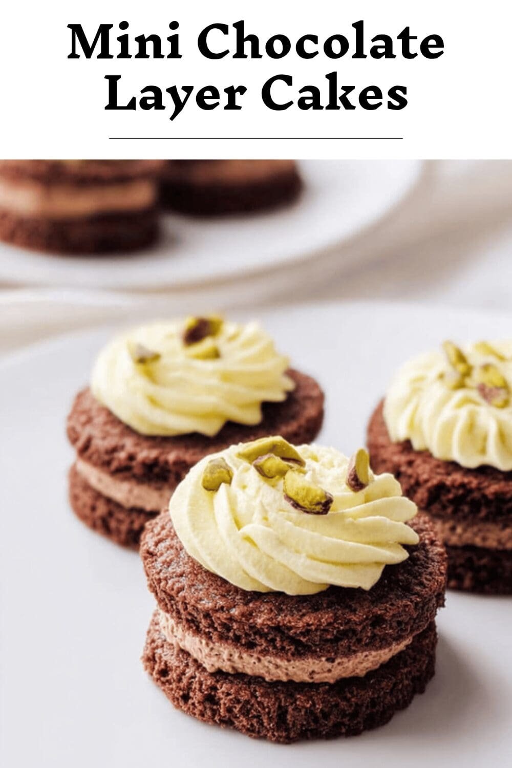 Mini Chocolate Layer Cakes With Rich And Moist Texture Recipes 7 Mini Chocolate Layer Cakes