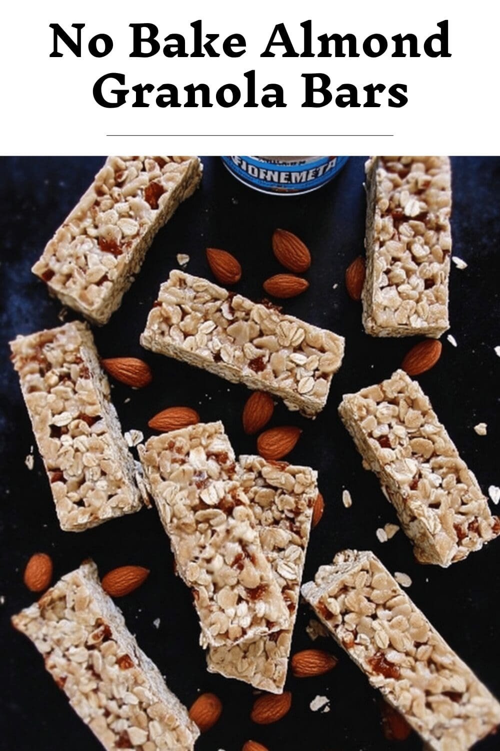 No Bake Almond Granola Bars