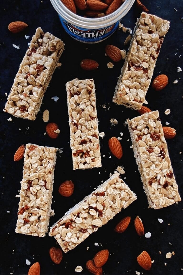 No Bake Almond Granola Bars 4.Png