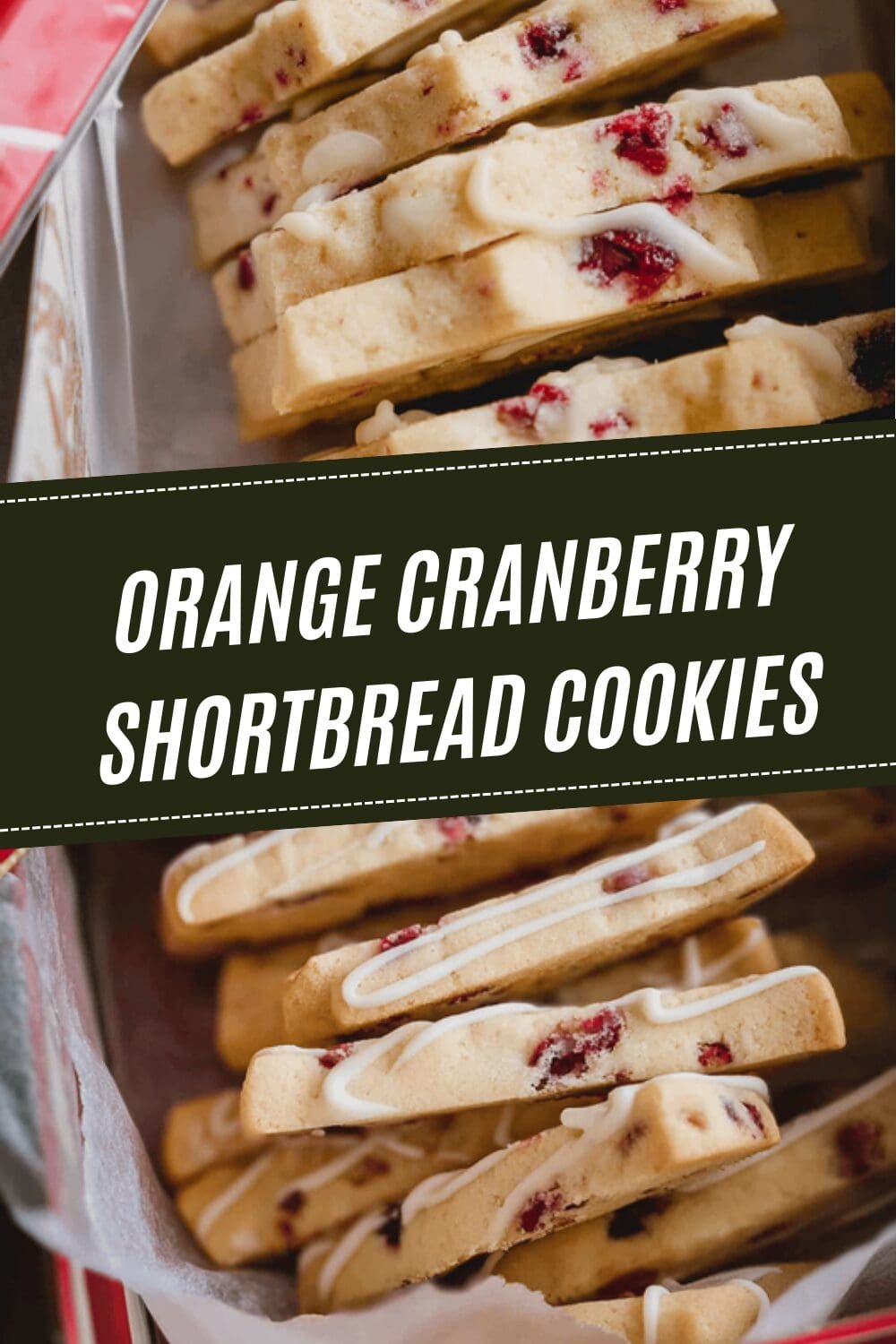 Cranberry Orange Shortbread Cookies With Zesty Citrus And Sweet Tart Flavors 6 Orange Cranberry Shortbread Cookies